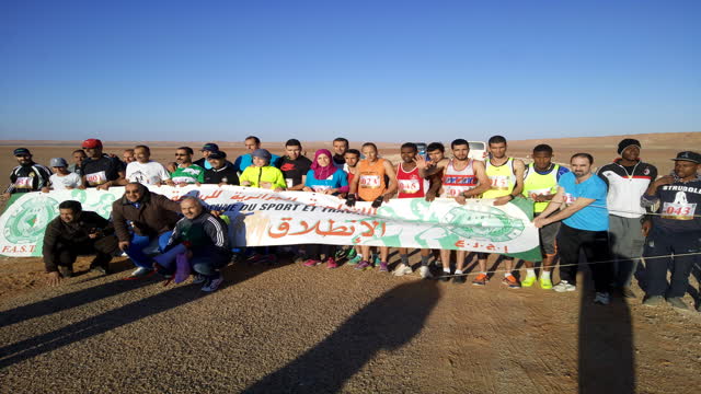 Participation de l&rsquo;ASTUB au Semi Marathon de Timimoun