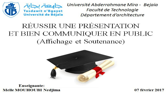 Débat conférence animée par: MOUHOUBI Nedjima, architecte
