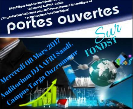 Journée portes ouvertes sur L’Organisation Nationale pour le Développement Scientifique et Technologique