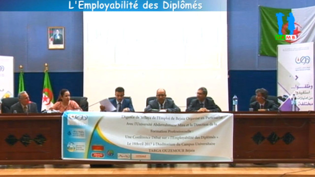 Clôture, signature conventions univ. Bejaia-DFP Bejaia