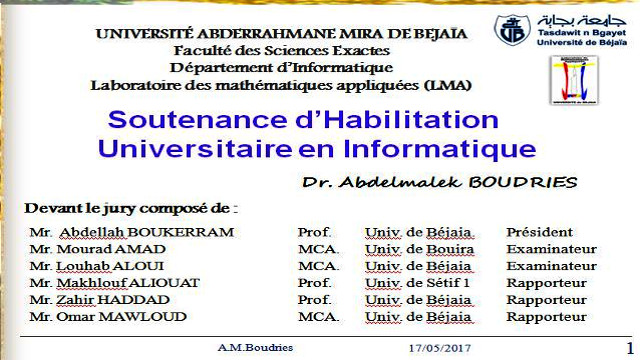 Débat soutenance HDR par: M. BOUDRIES Abdelmalek, part4