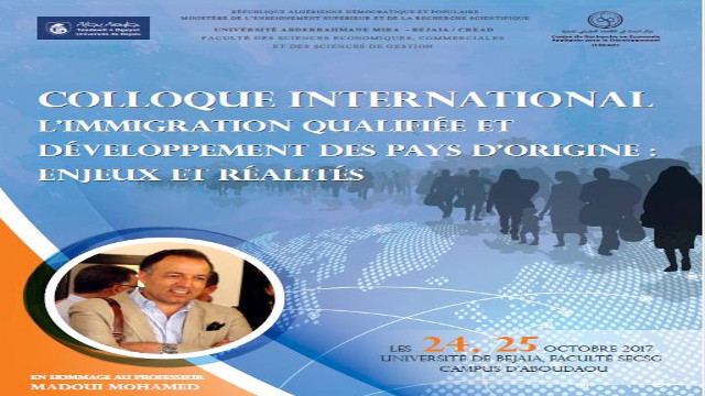 Synthèse et recommandations des ateliers et Clôture du Colloque  international, sur l’immigration qualifiée