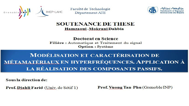 Débat soutenance doctorat de Mme HAMZAOUI Dahbia, part2
