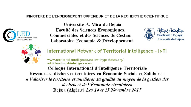 Ouverture colloque international d&rsquo;intelligence territoriale