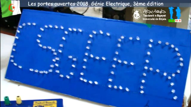 Ouverture portes ouvertes Génie Electrique et Energies Renouvelables.