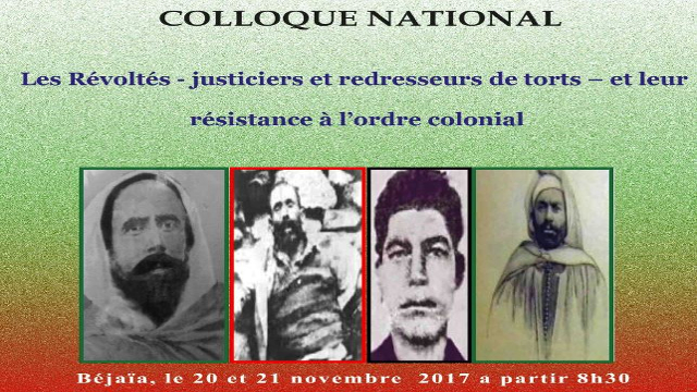 Synthèse, recommendations et clôture, des journées du colloque international sur les révoltés