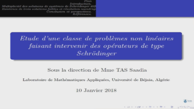 Débat soutenance doctorat LMD de Mme CHERGUI Thiziri, part2
