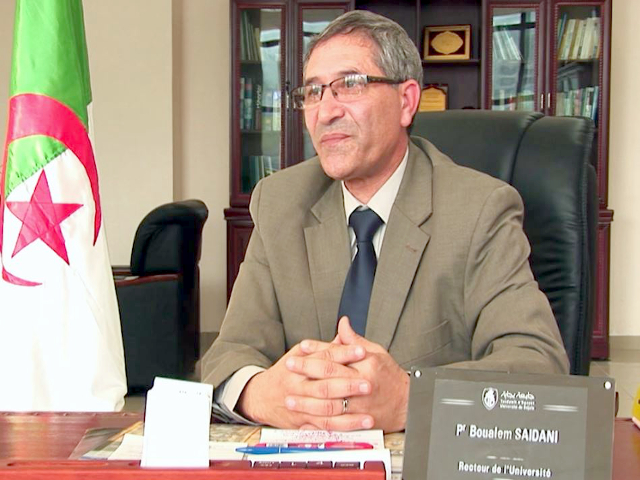 Interview avec le Pr. SAIDANI Boualem, recteur de l’université Abderrahmane MIRA. Béjaia