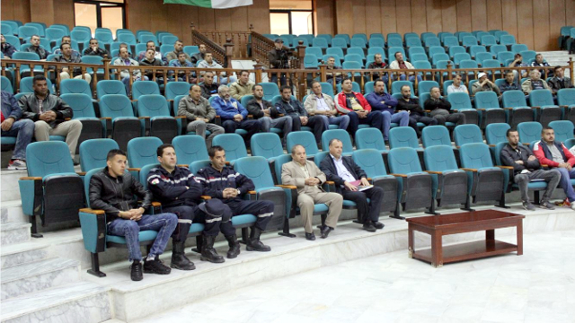 Ouverture du cycle de perfectionnement, des agents de sécurité, de l&rsquo;Université de Bejaia, en collaboration avec la Protection Civile