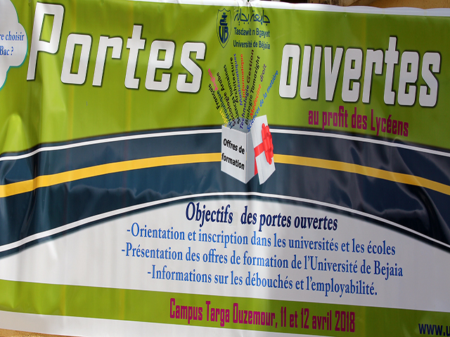Journée Portes Ouvertes sur l&rsquo;Université.