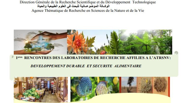 Clôture des 1ères RENCONTRES DES LABORATOIRES DE RECHERCHE AFFILIES A L’ATRSNV: DÉVELOPPEMENT DURABLE ET SÉCURITÉ ALIMENTAIRE