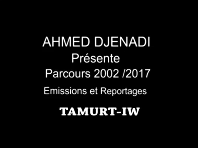 TAMURT IW Emission Avec Recteur de l&rsquo;université de  BEJAIA