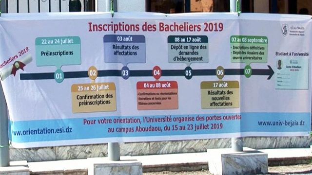 Les pré – inscriptions des nouveaux bacheliers – 2019/ 2020