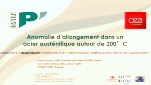 Conférence animée par : Dr. BOUZID Kedjar