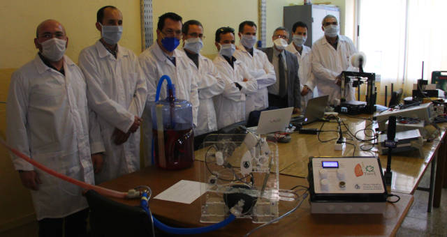 Réalisation d&rsquo;un prototype de respirateur artificiel