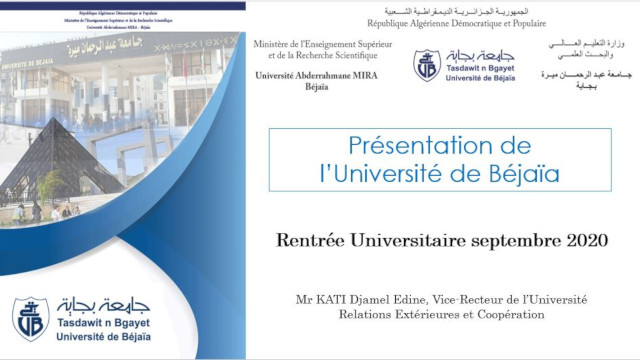 Portes ouvertes sur l&rsquo;université Abderrahmane MIRA Bejaia