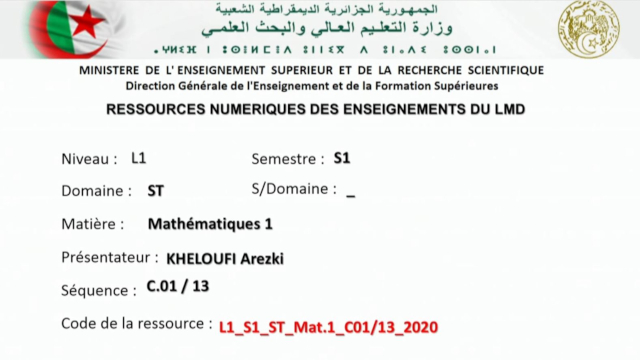 Cours L1_S1_ST_Mat.1_C03/13_2020 intitulé: « Applications » part2
