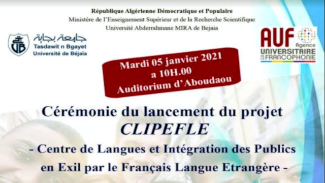 Cérémonie de lancement du projet CLIPEFLE