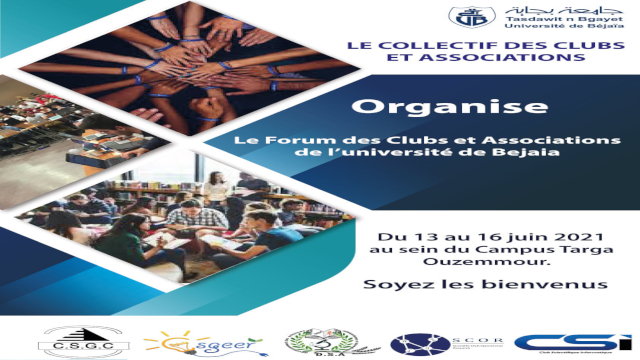 Clôture du Forum des clubs et associations de l&rsquo;université de Bejaia