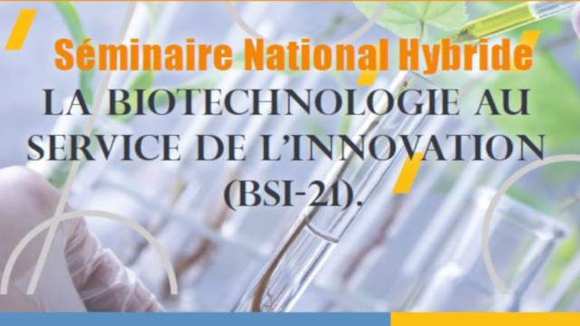Ouverture du séminaire national hybride (BSI-21)