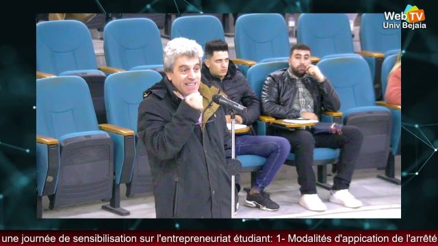 Débat autour de la journée de sensibilisation sur l’entrepreneuriat organisée par l’incubateur de l’université de béjaia et CDE