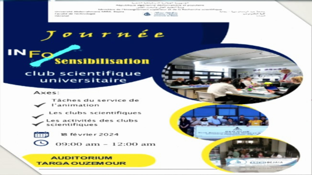 Conférence animée par M. HADRI Abdelmalek
