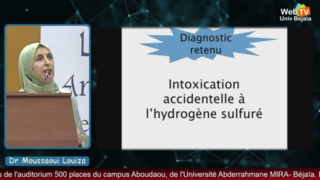 Conférence animée par: Dr Moussaoui Louiza, MA, Béjaïa, Faculté de Médecine-Bejaïa