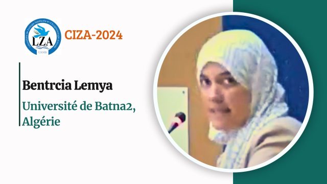 Communication de Mme. Bentrcia Lemya,  (Univ. Batna2, Algérie): Biological activity of some plant extracts against Pthorimaea absoluta larvae.