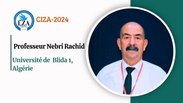 Conférence du Professeur Nebri Rachid, (Université de Blida 1, Algérie): Analysis of marine turtle’s strandings along the central Algerian coastline