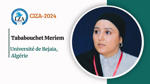 Communication de Mme.Tababouchet Meriem, (Univ. Bejaia, Algérie): Feeding ecologie and diet variation of the Maghreb Bleak Tropidophoxinillus callensis in Algeria.