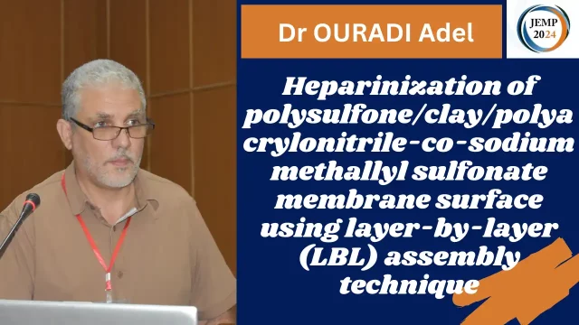 Dr OURADI Adel, Laboratoire (LSMTM), USTHB, Alger