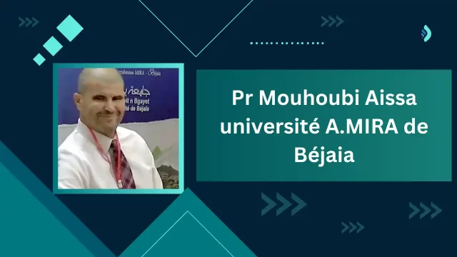 Pr Mouhoubi Aissa, université A.MIRA de Béjaia, titre : «  Le gaz Naturel. Source de tension ou moyen de résilience aux tensions ?