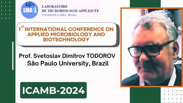 Communication par visioconférence de Prof. Svetoslav Dimitrov TODOROV (São Paulo University, Brazil): Safety assessments, thegateway for the biotechnological application of bacteriocinogenic lactic acid bacteria.