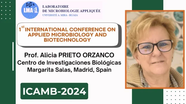 Communication par visioconférence de Prof. Alicia PRIETO ORZANCO (Centro de Investigaciones Biológicas Margarita Salas, Madrid,Spain): Biotechnological applications of the versatile lipase produced by Ophiostoma piceae.