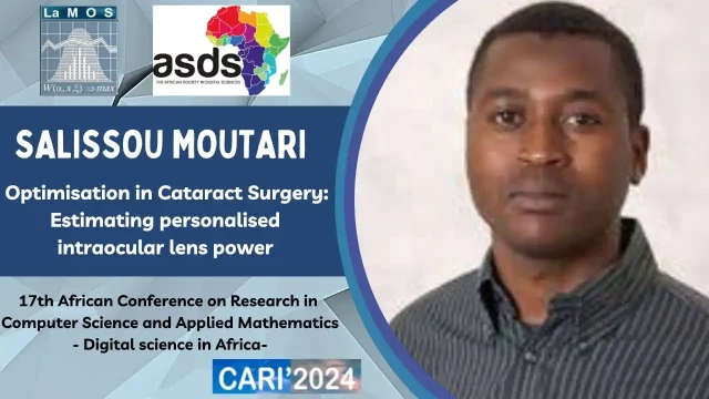 Conference Presented by: Salissou Moutari, Université Belfast, United Kingdom: Optimisation in Cataract Surgery: Estimating personalised intraocular lens power