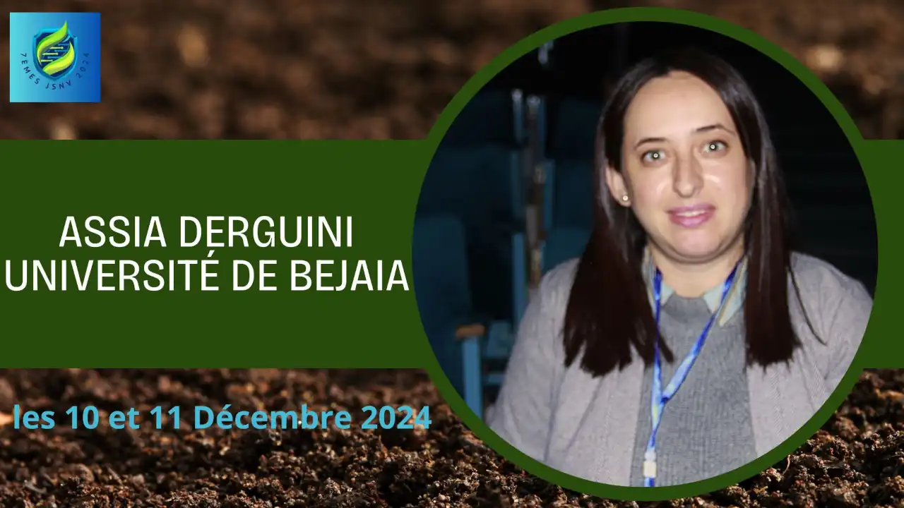 Assia DERGUINI 7emes journees SNV 10 11 dec 2024 EVALUATION OF ANTIFUNGAL ACTIVITY OF FREE ANDENCAPSULATED CLOVE OIL IN β-CYCLODEXTRIN AGAINSTAN ALGERIAN ISOLATE OF FUSARIUM OXYSPORUM F.SP