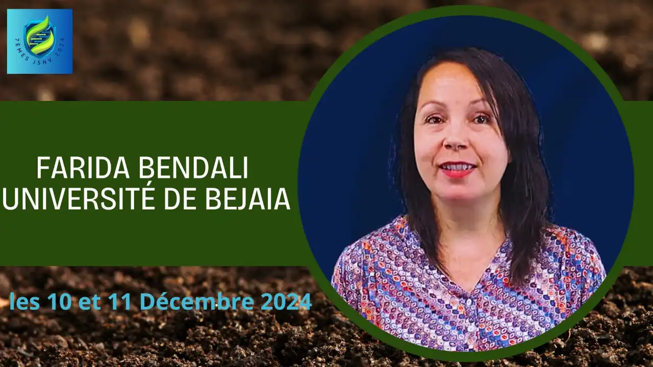 Farida BENDALI 7emes journees SNV 10 11 dec 2024 LACTIPLANTIBACILLUS PLANTARUM F2 DISPLAYEDANTIBACTERIAL AND ANTI-BIOFILM POTENTIALS ANDCOMBATS UROGENITAL MDR-PATHOGENS