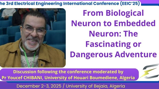 Discussion following the conference moderated by Pr Youcef CHIBANI, University of Houari Boumediene, Algeria