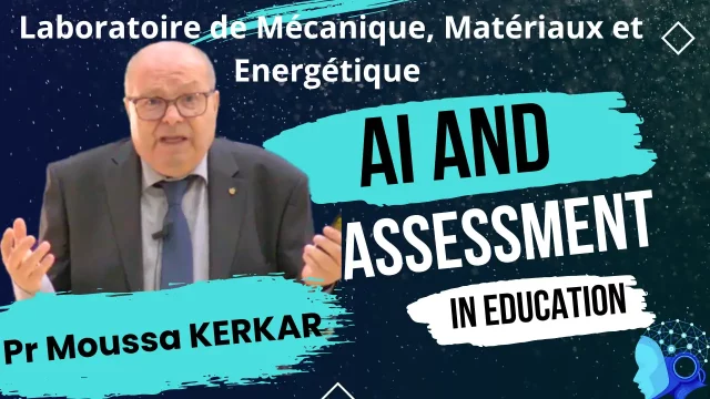 AI and assessment in education, by Pr KERKAR Moussa