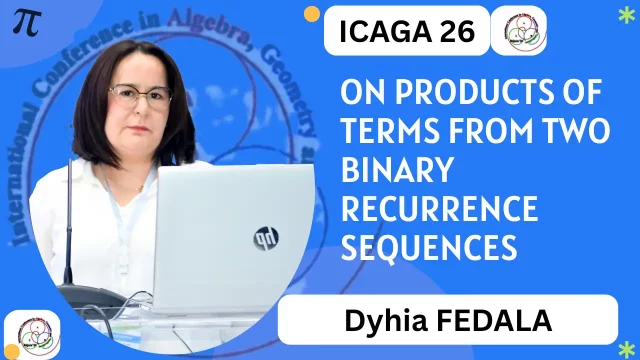 On Products of Terms From Two Binary Recurrence Sequences