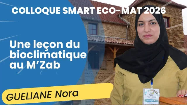 Une leçon du bioclimatique au M’Zab, par: GUELIANE Nora