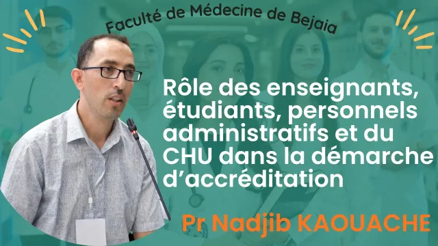 Rôle des enseignants, étudiants, personnels administratifs et du CHU