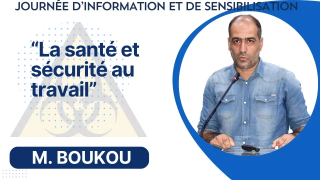 La santé et la sécurité au travail, par M. BOUKOU