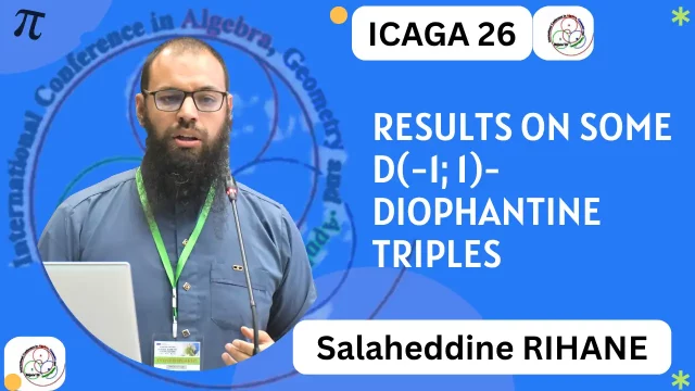 Results on some D(-1;1)-Diophantine triples, by Salah Eddine RIHANE