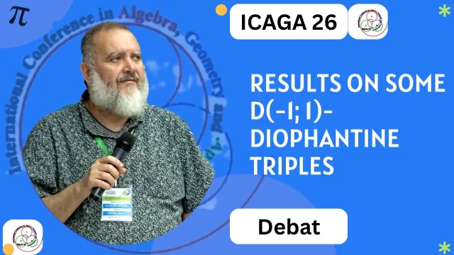 Debate about the conference of Salah Eddine RIHANE (NHSM)