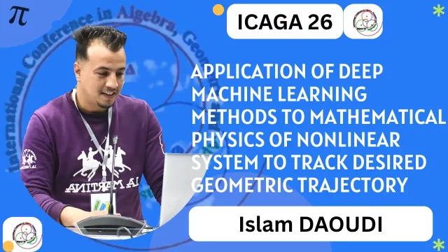 Application of Deep Machine Learning methods, by Islam DAOUDI